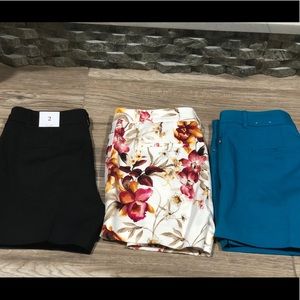 WHITE HOUSE BLACK MARKET SHORT SET